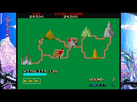 Dragon Buster [ドラゴンバスター] Game Sample - Arcade