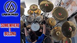 LINKIN PARK | SOMEWHERE I BELONG | DRUM COVER | BOSPHORUS CYMBALS