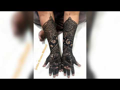 Latest Bridal and Arabic Mehandi Designs of the Year $ Vaishnavi Mehandi Designs