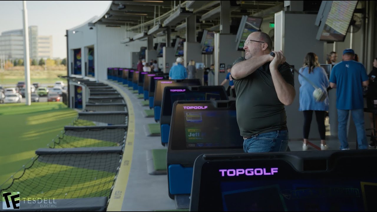 Tesdell Electric at Top Golf