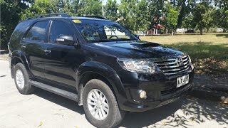 2014 Toyota Fortuner 2.5G VNT MT DSL  Review (Start Up, Interior, Exterior, Engine)