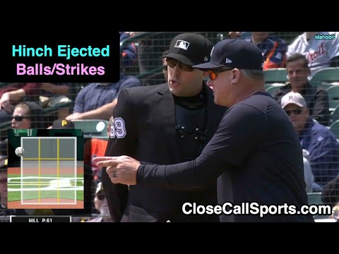E67 - AJ Hinch Ejected After Umpire Nic Lentz Rings Up Eric Haase on Rich Hill's Outer Edge Cutter