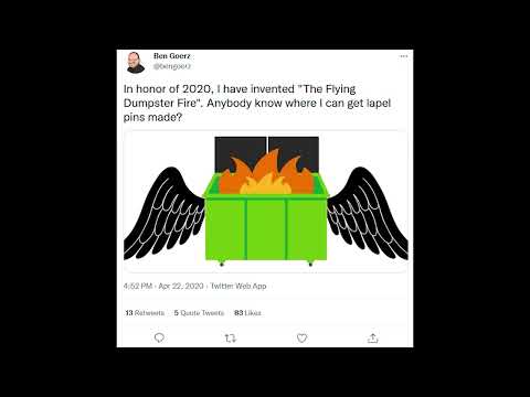 FLYING DUMPSTER FIRE