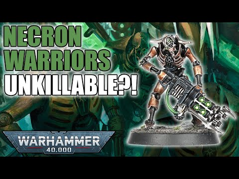 Necron Warriors Can Revive 18 Models PER BATTLE ROUND?! | Warhammer 40k 10th Edition Unit Review