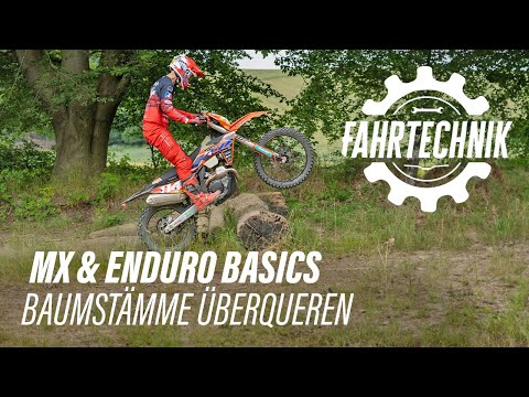 Fahrtechnik: Baumstämme - locker über kleine und mittlere Hindernisse fahren + Tipps für Experten