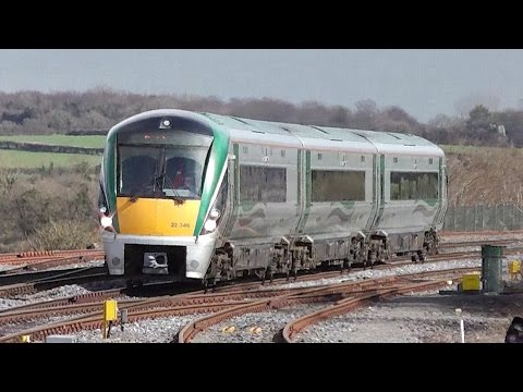 IE 22000 Class ICR Train number 22346 - Portarlington Station