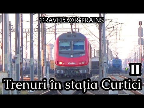 Trenuri în stația Curtici - Episodul 2 (Magistrala 200: Curtici - Arad - Simeria - Sibiu - Brașov)