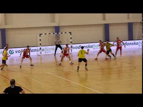 Ivan Dimitrijević goal (RK Dinamo Pancevo) - Serbian Super Cup 2019