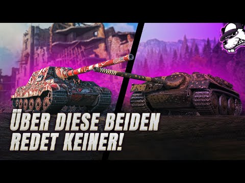 Über diese beiden deutschen Jagdpanzer redet keiner! [World of Tanks - Gameplay - Deutsch]