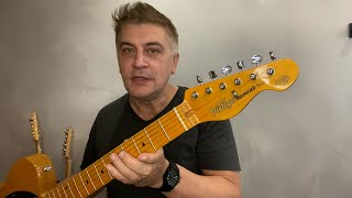 Video thumbnail for Honest review of Vintage V52 Wilkinson Guitar by Vlad De Briansky