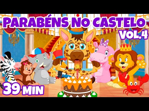 Parabéns no Castelo Vol. 4 - Giramille 39 min | Desenho Animado Musical