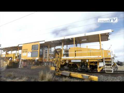 A new Australian tamping machine in a very special design