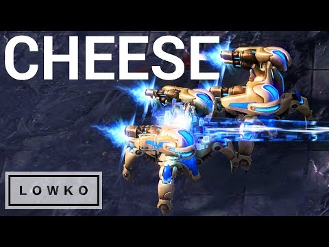 StarCraft 2: CHEESE vs CHEESE into CHEESE!