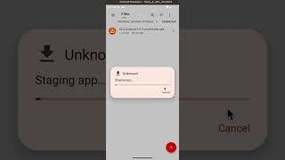 Demo install app via File Explorer FTP Server