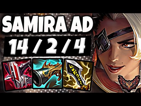 Samira vs Caitlyn ADC [ Pentakill ] Lol Korea Grandmaster Patch 13.5 ✅