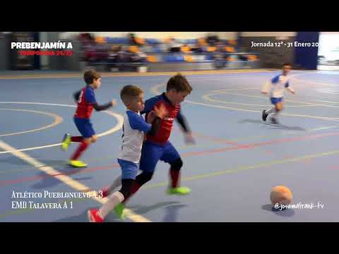 PREBENJAMÍN A 24/25 J12ª Atlético Pueblonuevo A 3 - 1 EMD Talavera A (31 Enero 2025)
