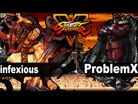 SFVCE: Infexious (Necalli) vs ProblemX (M.Bison) Street Fighter V Ranked Match Set