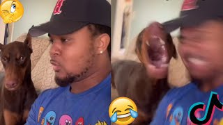 Bark at Your Dog and see their Reaction - TikTok Trends compilation