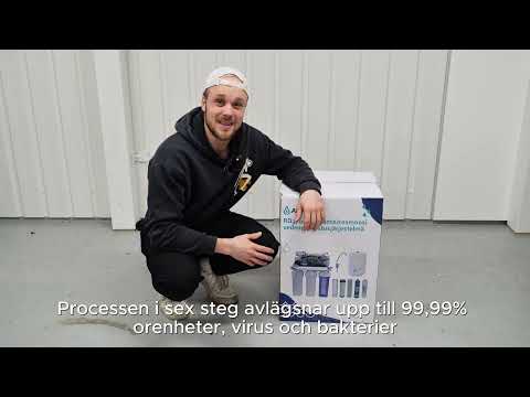 Vattenrenare Adwasys RO370-UV För Omvänd Osmos Med UV-Sterilisering