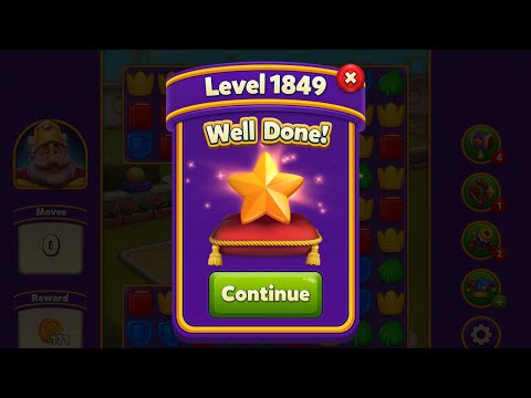 Royal Match - King Robert - Super Hard Level 1849