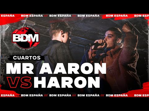 MR.AARON vs HARON | Cuartos | BDM Malaga 2022