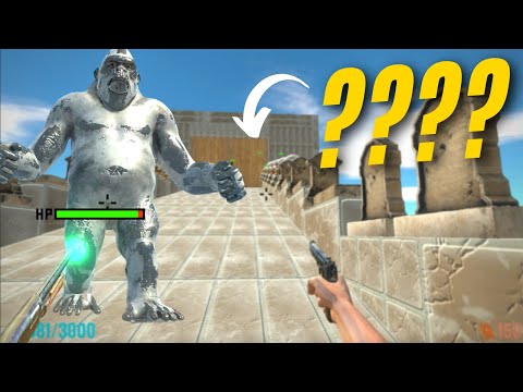FPS Death Climb to Secret Boss with HP bars & All Weapons - Animal Revolt Battle Simulator | ARBS