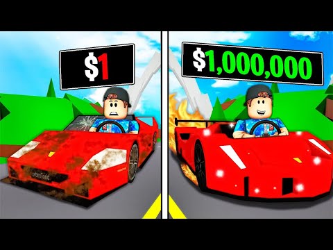 $1 to $1,000,000 Ferrari in Brookhaven RP!!