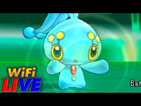 Pokemon X & Y LIVE WiFi Battle: #41 vs Dylan "Heated Manaphy"