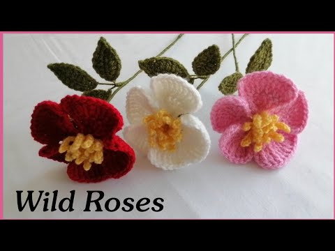 Crochet Wild Roses Mix | Simply but Pretty