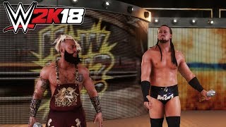 WWE 2K18 - Enzo Amore &amp; Big Cass (Entrance, Signature, Finisher)