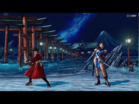Samurai Shodown - Hibiki VS Shiki