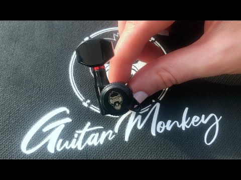 Guitar Monkey 7-String (4l + 3r) Monkey Locks - Locking Tuners Gold image 6