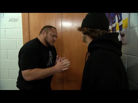 Samoa Joe, Hook attack The Premier Athletes in locker room AEW Collision Jun 08 2024