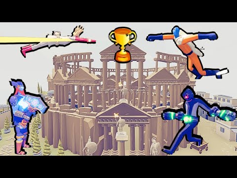 COLOSSEUM ARENA TOURNAMENT 1v1 ALL MOD POWER & SECRET UNITS - Totally Accurate Battle Simulator TABS