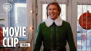 Buddy The Elf Arrives in New York City - Movie Clip