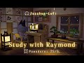️Pomodoro 25 5 Cozy Lofi Jazzhop Music Keyboard Typing Writing Study With Raymond ️