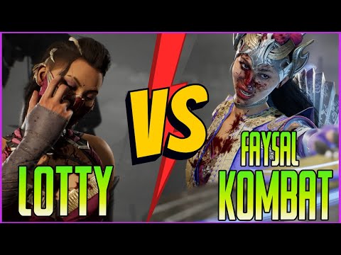 🔥MK1🔥LOTTY (MILEENA) VS FAYSAL KOMBAT (KITANA)🔥MORTAL KOMBAT 1🔥