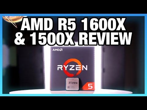 AMD R5 1600X, 1500X Review: i5's Fading Grasp