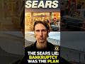 Sears didn't fail. It was an inside Job (The 363k trick)