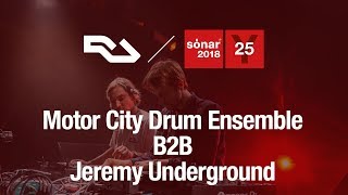 RA Live: Motor City Drum Ensemble and Jeremy Underground DJ set