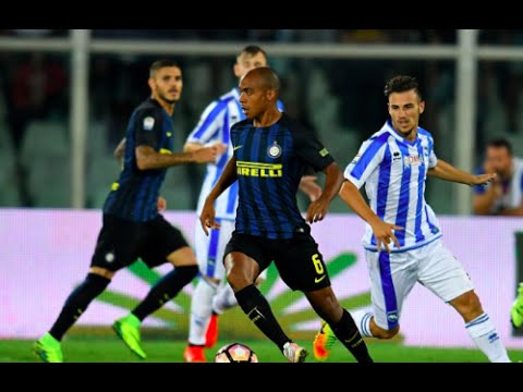 Joao Mario debut for Inter Milan vs Pescara HD 11/9/2016