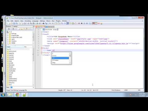 Learn HTML5 and CSS3 | Create Transition Dropdown Menu | Introduction | Eduonix