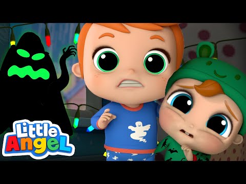 Monsters In The Dark | Little Angel Kids Songs & Nursery Rhymes