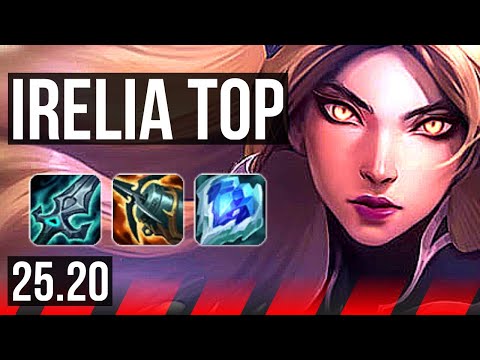 IRELIA vs JAX (TOP) | Godlike | EUW Master | 25.20