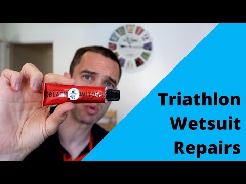 Repairing a Wetsuit with Black Witch