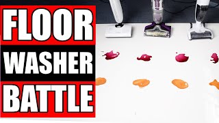 Bissell Crosswave Pet Pro vs Hizero vs Tineco iFloor - TESTE