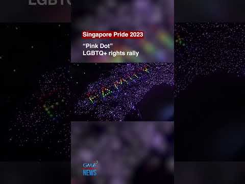 Libu-libong Singaporean ang dumalo kahapon sa "Pink Dot" LGBTQ rights event.