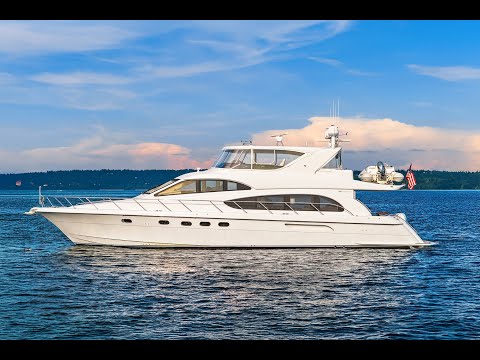 2001 Hatteras 63 Cockpit Motor Yacht BELLISSIMO Video