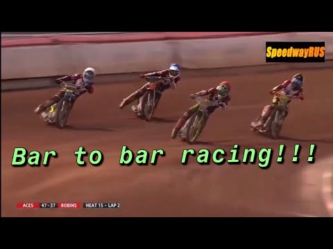 Belle vue vs Swindon  heat 12 and 15