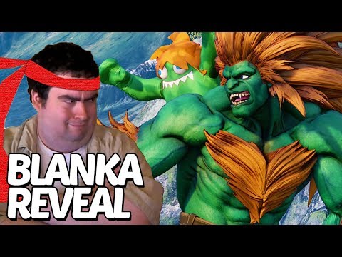 Floe's reaction to Blanka Reveal Trailer! (SFV)
